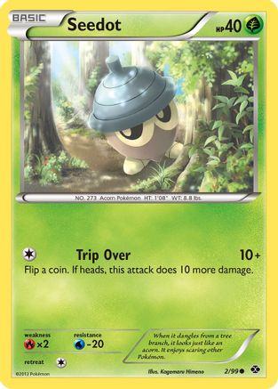 Seedot (2/99) [Next Destinies] Reverse Holofoil - Common
