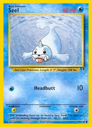 Seel (92/110) [Legendary Collection] - Common