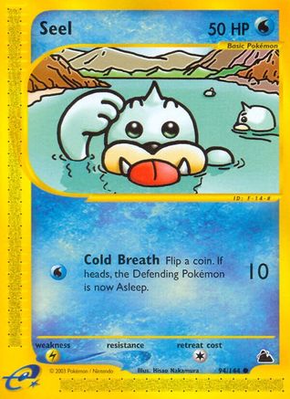 Seel (94/144) [Skyridge] Reverse Holofoil - Common