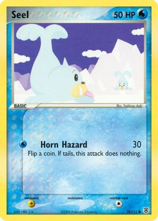 Seel (078/112) [FireRed & LeafGreen] Reverse Holofoil - Common