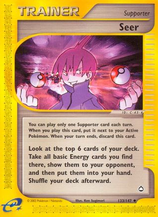 Seer (133/147) [Aquapolis] - Uncommon
