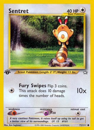 Sentret (071/111) [Neo Genesis] 1st Edition - Common
