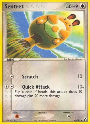 Sentret (062/92) [Legend Maker] Reverse Holofoil - Common