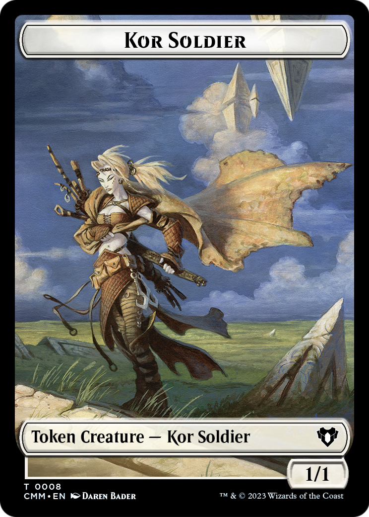 Kor Soldier (TCMM-008) [Commander Masters Tokens]