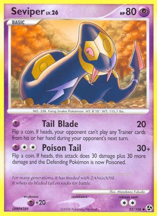 Seviper (52/106) [Great Encounters] - Uncommon