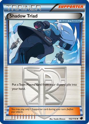 Shadow Triad (Team Plasma) (102/116) [Plasma Freeze] - Uncommon