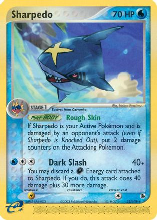 Sharpedo (22/109) [Ruby and Sapphire] - Rare