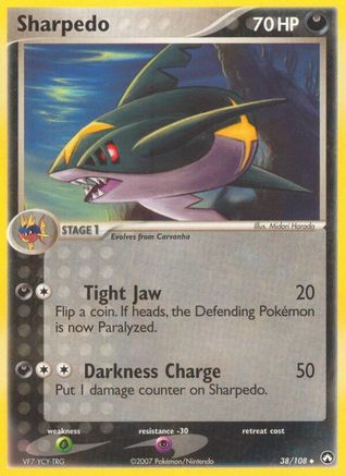 Sharpedo (38/108) [Power Keepers] - Uncommon