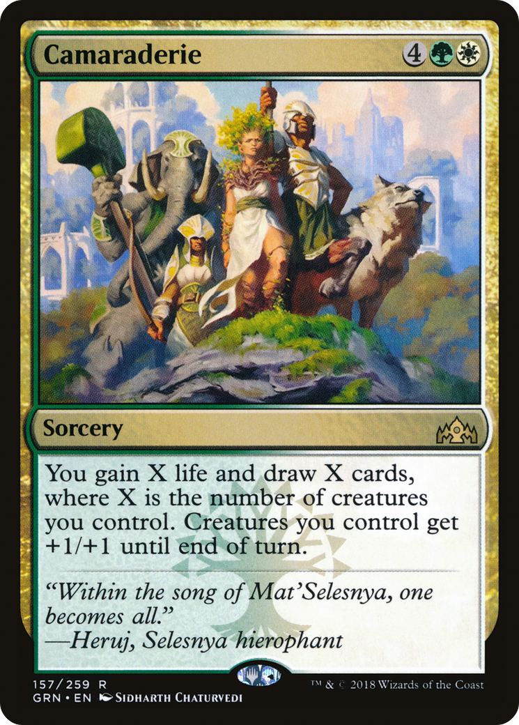 Camaraderie (GRN-157) [Guilds of Ravnica]