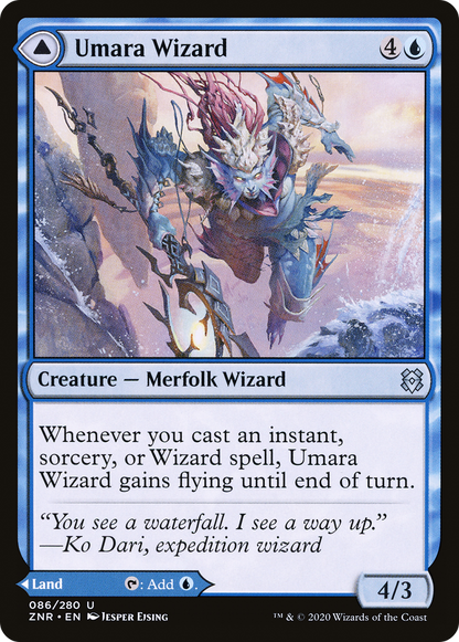 Umara Wizard (ZNR-086) [Zendikar Rising]