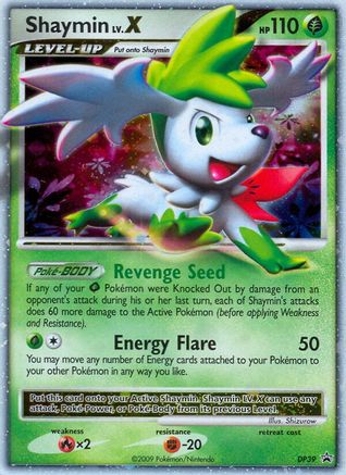 Shaymin LV.X (DP39/56) [Diamond and Pearl Promos] Holofoil - Promo