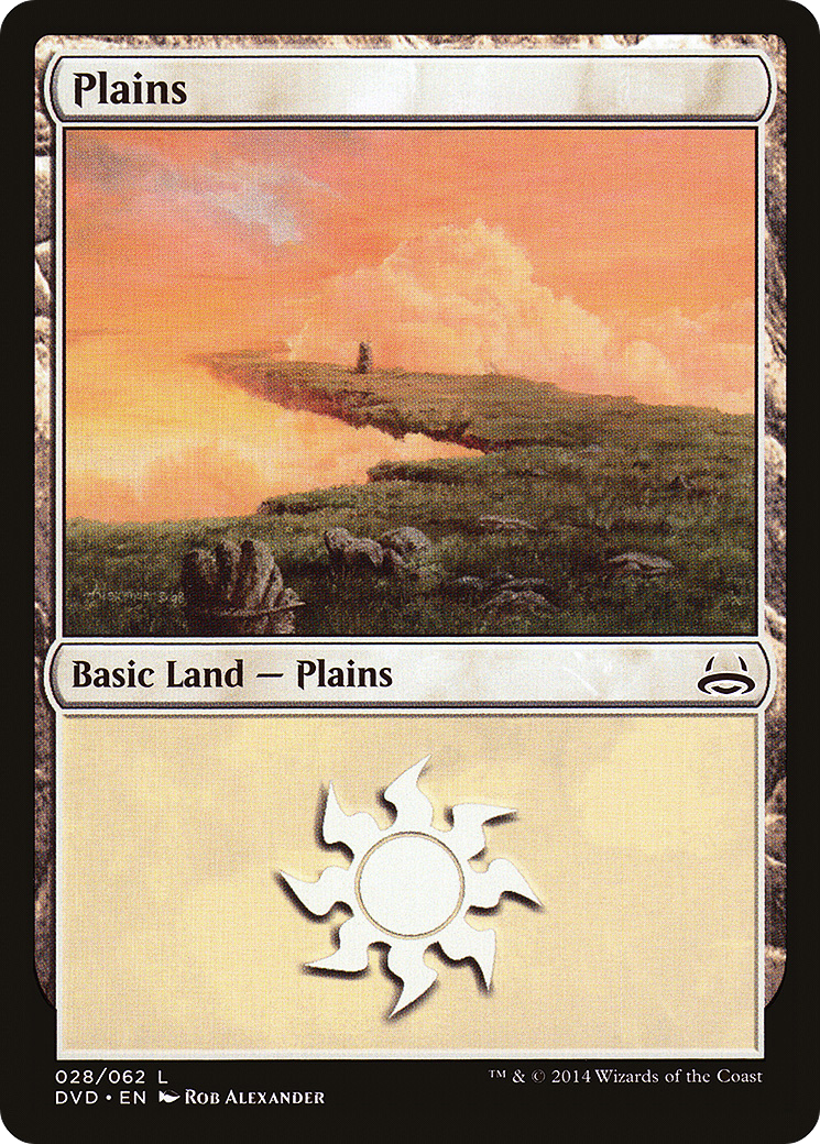 Plains (DD3-028) (Divine vs. Demonic) [Duel Decks Anthology: Divine vs. Demonic]