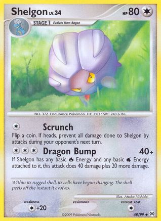 Shelgon (048/99) [Arceus] Reverse Holofoil - Uncommon