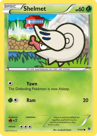 Shelmet (7/101) [Plasma Blast] - Common
