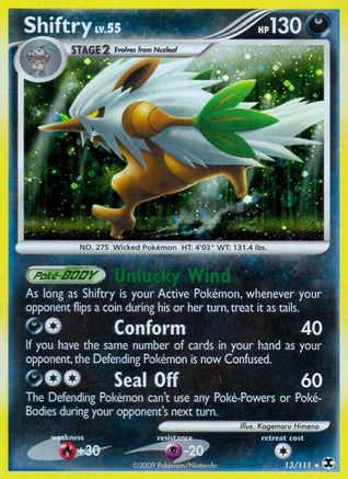 Shiftry (13/111) [Rising Rivals] Holofoil - Holo Rare
