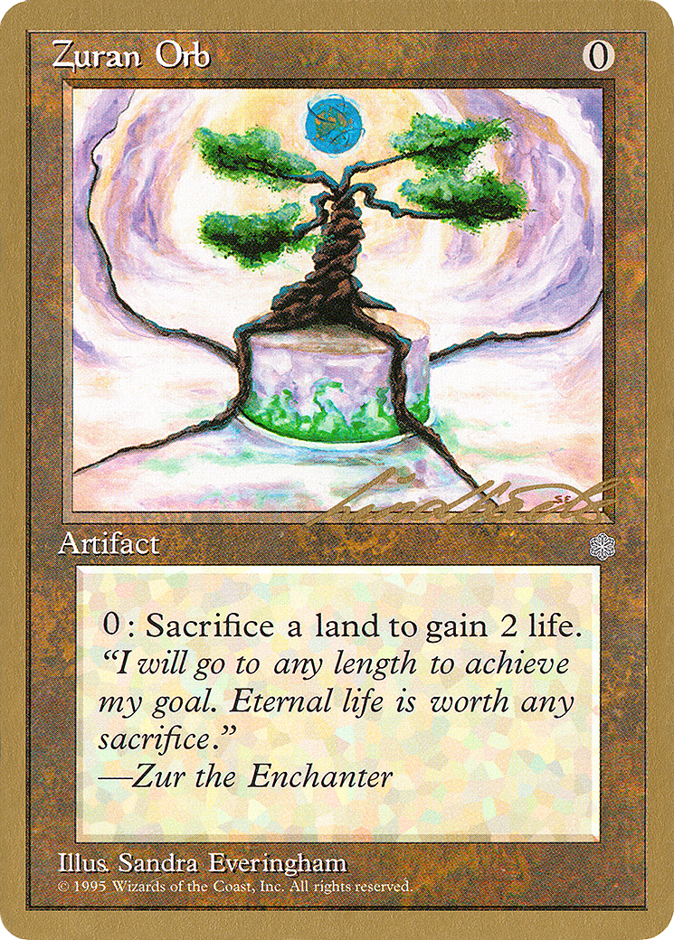 Zuran Orb - 1996 Leon Lindback (ICE) [Pro Tour Collector Set]