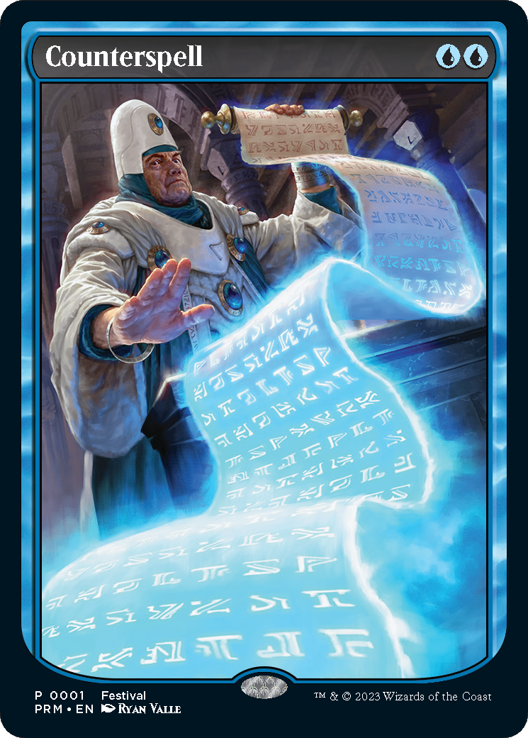 Counterspell (MFP-001) [MagicFest 2024] Foil