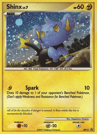 Shinx - DP15 (DP15/56) [Diamond and Pearl Promos] Holofoil - Promo