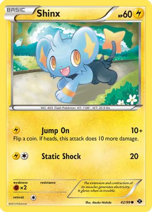 Shinx (042/99) [Next Destinies] Reverse Holofoil - Common
