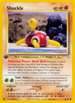 Shuckle (051/64) [Neo Revelation] 1st Edition - Common