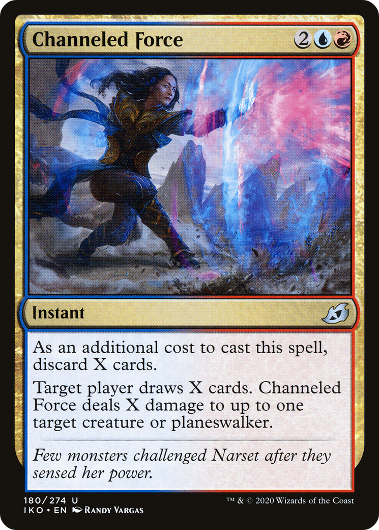 Channeled Force (IKO-180) [Ikoria: Lair of Behemoths]