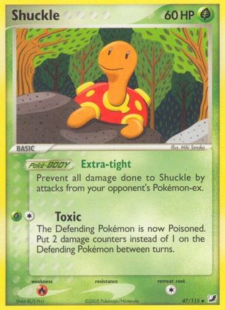 Shuckle (47/115) [Unseen Forces] Reverse Holofoil - Uncommon