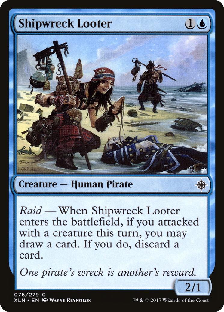Shipwreck Looter (XLN-076) [Ixalan]