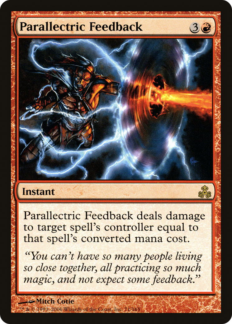 Parallectric Feedback (GPT-071) [Guildpact] Foil