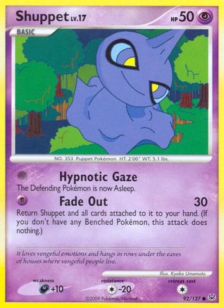 Shuppet (092/127) [Platinum] - Common