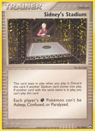 Sidney's Stadium (82/108) [Power Keepers] Reverse Holofoil - Uncommon
