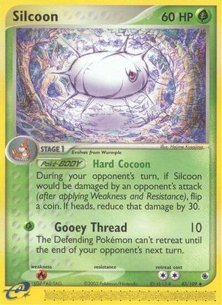 Silcoon (43/109) [Ruby and Sapphire] - Uncommon