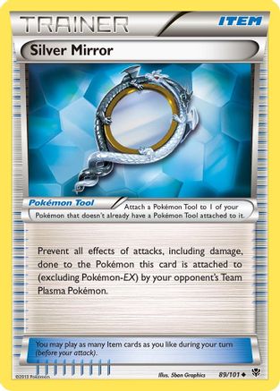 Silver Mirror (89/101) [Plasma Blast] Reverse Holofoil - Uncommon