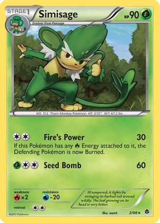 Simisage (2/98) [Emerging Powers] - Rare
