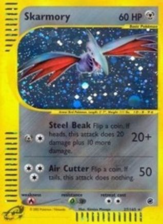 Skarmory (27/165) [Expedition] Reverse Holofoil - Holo Rare