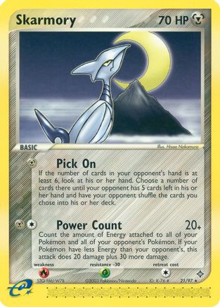Skarmory (021/97) [Dragon] - Rare