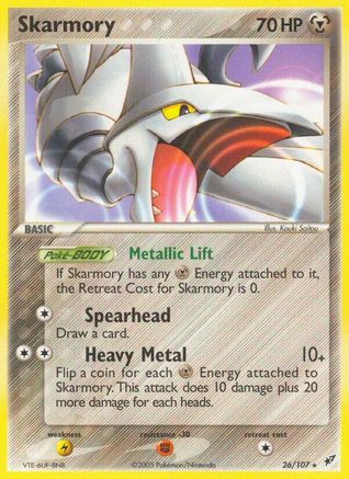 Skarmory (26/107) [Deoxys] - Rare