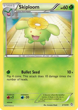Skiploom (2/124) [Dragons Exalted] - Uncommon
