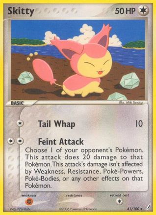 Skitty (41/100) [Crystal Guardians] - Uncommon
