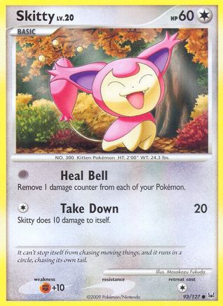 Skitty (093/127) [Platinum] Reverse Holofoil - Common