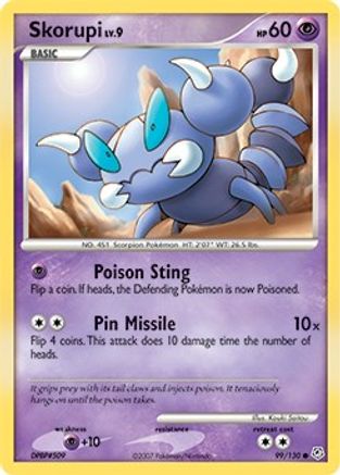 Skorupi (99/130) [Diamond and Pearl] Reverse Holofoil - Common