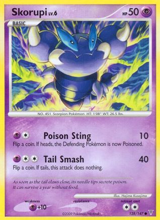 Skorupi (128/147) [Supreme Victors] Reverse Holofoil - Common