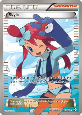 Skyla (149 Full Art) (149/149) [Boundaries Crossed] Holofoil - Ultra Rare