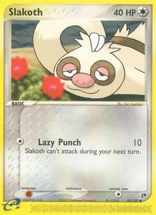 Slakoth (080/100) [Sandstorm] Reverse Holofoil - Common