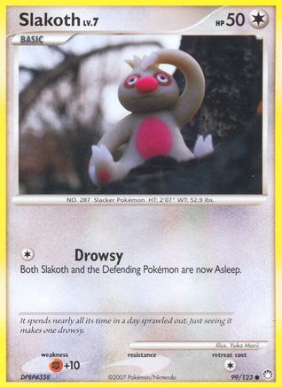 Slakoth (099/123) [Mysterious Treasures] - Common