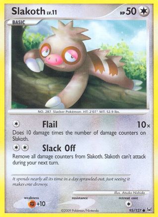 Slakoth (95/127) [Platinum] Reverse Holofoil - Common