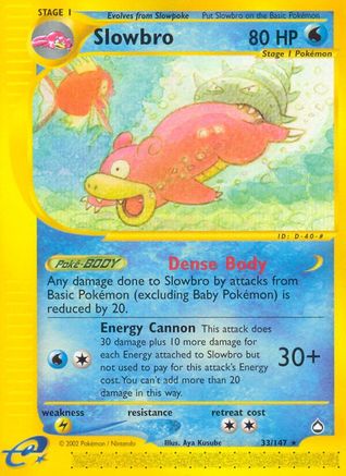 Slowbro (33/147) [Aquapolis] - Rare