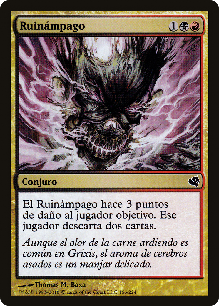 Blightning (Spanish) - "Ruinampago" (PS11-166) [Salvat 2011]