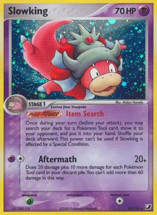 Slowking (14/115) [Unseen Forces] Reverse Holofoil - Holo Rare