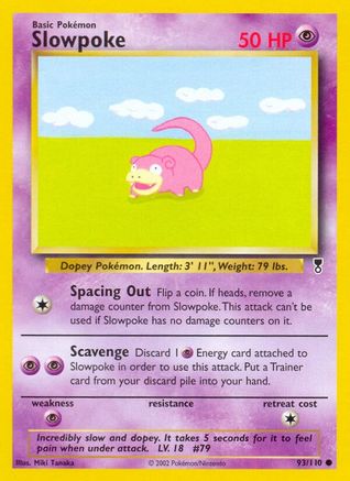 Slowpoke (093/110) [Legendary Collection] Reverse Holofoil - Common