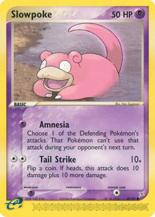 Slowpoke (045/95) [Team Magma vs Team Aqua] - Common